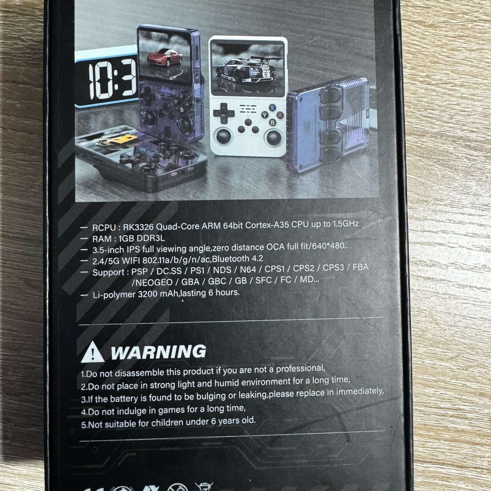 Transparent Handheld Game Console - Picture 2 of 5